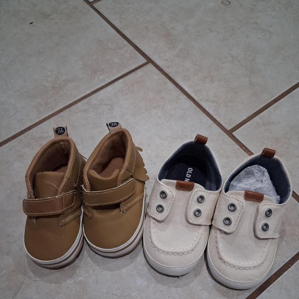Infant Shoe Bundle | First Steps & Old Navy 👟✨